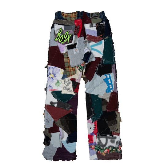 Chaos Theory Patchwork Pants
