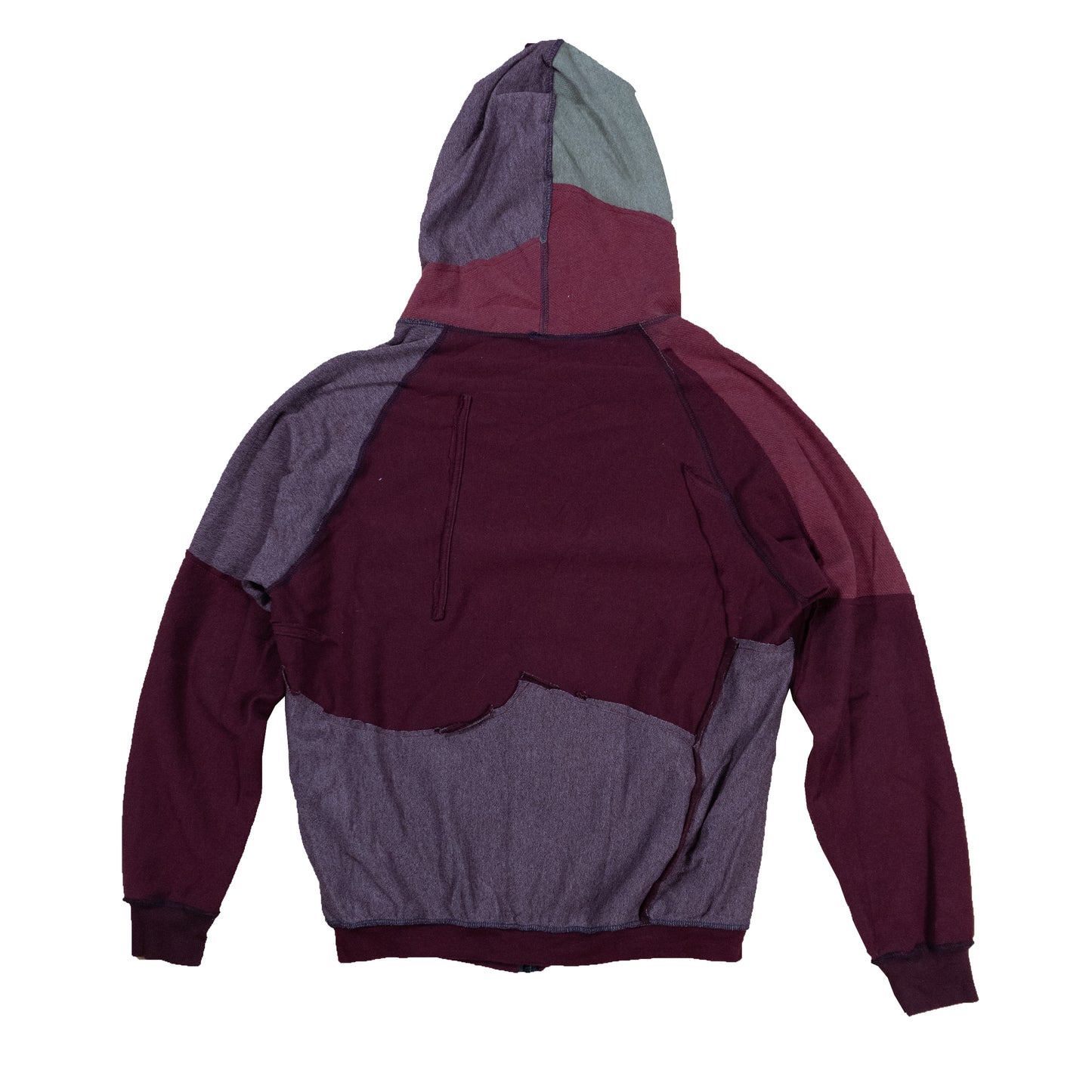 Varsity Fade Zip Hoodie