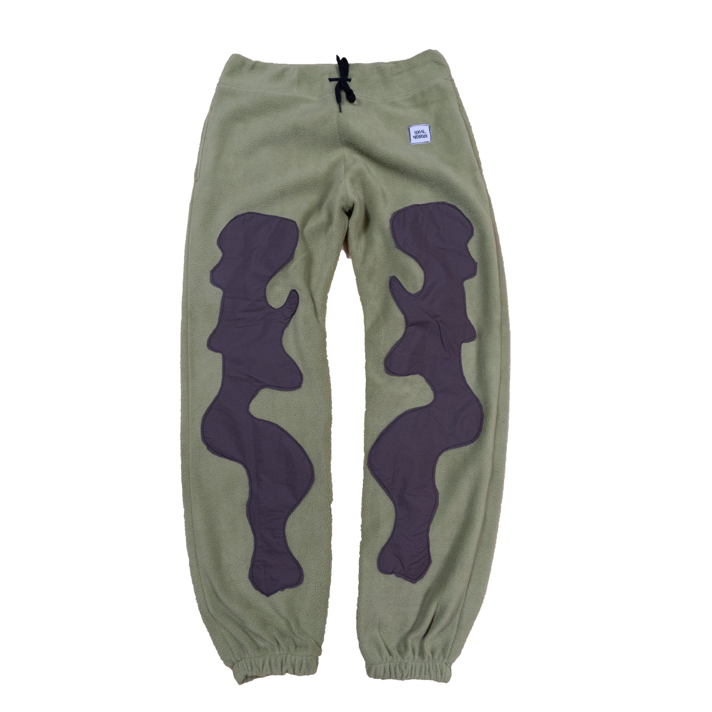 Green Fang Fleece Pants