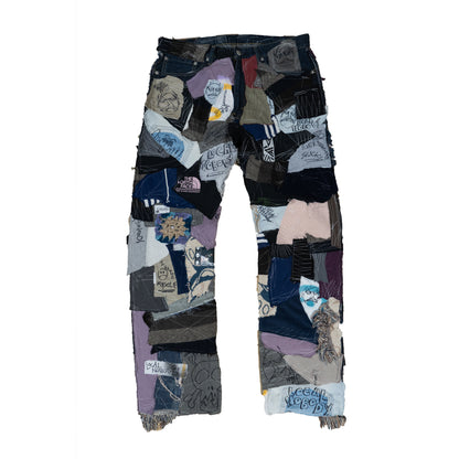 Outsider Frequency Patchwork Pants