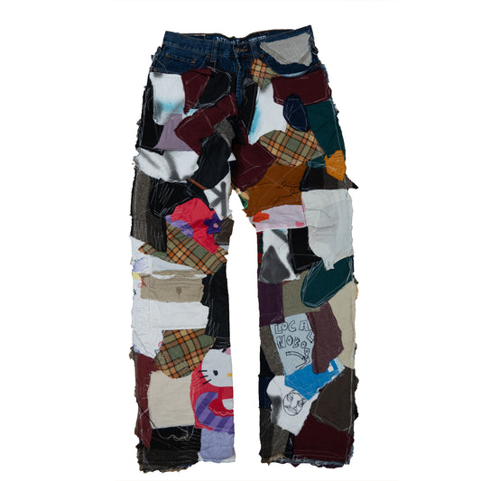Chaos Theory Patchwork Pants