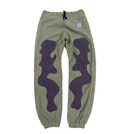 Green Fang Fleece Pants