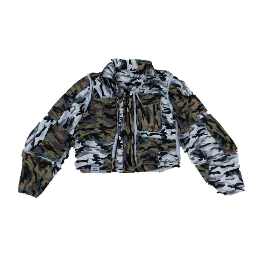 Camo Clash Utility Jacket