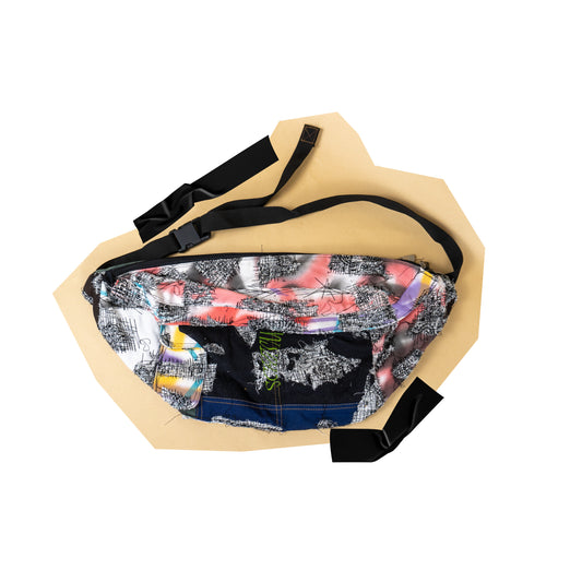 Patchwork Messenger bag